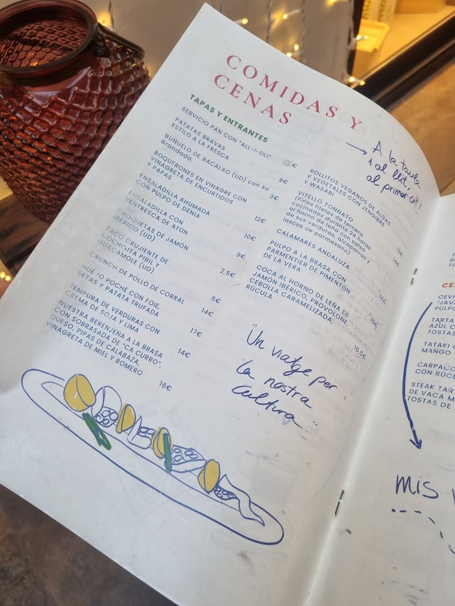 Menu Restaurante A La Fresca Denia-8